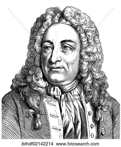 Historical drawing from the 19th century, portrait of Christian Freiherr von Wolff or Chrétien Wolf, 1679 - 1754, a German polymath, lawyer and mathematician and a philosopher of the Enlightenment View Large Photo Image Picture - Historical drawing from the 19th century, portrait of Christian Freiherr von Wolff or Chrétien Wolf, 1679 - 1754, a German polymath, lawyer and mathematician and a philosopher of the Enlightenment. Fotosearch