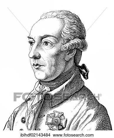 Historical drawing from the 19th century, portrait of Joseph II or Benedikt August Johann Anton Michael Adam, 1741 - 1790, House of Habsburg-Lorraine, Archduke in the Archduchy of Austria, German King and Emperor of the Holy Roman Empire View Large Photo Image Picture - Historical drawing from the 19th century, portrait of Joseph II or Benedikt August Johann Anton Michael Adam, 1741 - 1790, House of Habsburg-Lorraine, Archduke in the Archduchy of Austria, German King and Emperor of the Holy Roman Empire. Fotosearch