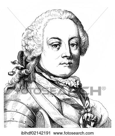 Historical drawing from the 19th century, portrait of Leopold Joseph Graf von Daun, Prince of Thiano, 1705 - 1766, an imperial Austrian field marshal and commander in the Seven Years' War View Large Photo Image Stock Image - Historical drawing from the 19th century, portrait of Leopold Joseph Graf von Daun, Prince of Thiano, 1705 - 1766, an imperial Austrian field marshal and commander in the Seven Years' War. Fotosearch