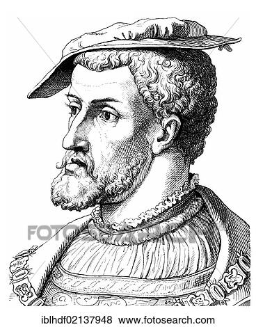 Historical drawing from the 19th Century, portrait of Charles V, 1500 - 1558, Habsburg, King Charles I or Carlos I of Spain, Holy Roman-German King, Emperor of the Holy Roman Empire View Large Photo Image Stock Photo - Historical drawing from the 19th Century, portrait of Charles V, 1500 - 1558, Habsburg, King Charles I or Carlos I of Spain, Holy Roman-German King, Emperor of the Holy Roman Empire. Fotosearch