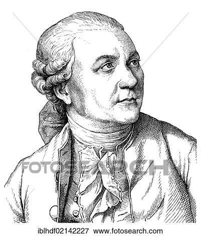 Historical drawing from the 19th century, portrait of Friedrich Gottlieb Klopstock, 1724 - 1803, a German poet View Large Photo Image Stock Photo - Historical drawing from the 19th century, portrait of Friedrich Gottlieb Klopstock, 1724 - 1803, a German poet. Fotosearch