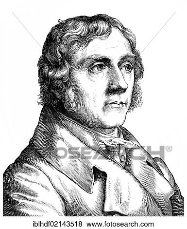 Historical drawing from the 19th century, portrait of Barthold Georg Niebuhr, 1776 - 1831, a German historian View Large Photo Image Stock Photo - Historical drawing from the 19th century, portrait of Barthold Georg Niebuhr, 1776 - 1831, a German historian. Fotosearch