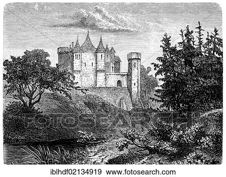 Historical engraving from the 19th Century, Abbotsford House near Melrose, Southern Scotland, home of Sir Walter Scott, 1st Baronet of Abbotsford, 1771-1832, Scottish poet and writer View Large Photo Image Stock Photo - Historical engraving from the 19th Century, Abbotsford House near Melrose, Southern Scotland, home of Sir Walter Scott, 1st Baronet of Abbotsford, 1771-1832, Scottish poet and writer. Fotosearch