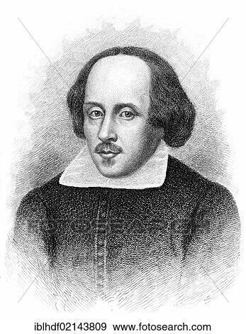 Historical engraving, portrait of William Shakespeare, 1564 - 1616, an English playwright, poet and actor View Large Photo Image Stock Photo - Historical engraving, portrait of William Shakespeare, 1564 - 1616, an English playwright, poet and actor. Fotosearch