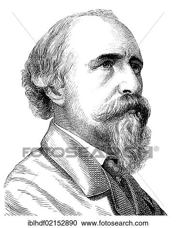 Historical illustration from the 19th Century, portrait of Francis Emanuel August Geibel, 1815 - 1884, a German poet View Large Photo Image Stock Image - Historical illustration from the 19th Century, portrait of Francis Emanuel August Geibel, 1815 - 1884, a German poet. Fotosearch