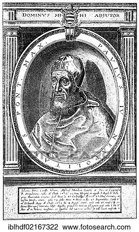 Historical illustration from the 19th Century, Paul IV or Gian Pietro Carafa, 1476 - 1559, Pope of the Catholic Church from 1555 to 1559 View Large Photo Image Stock Image - Historical illustration from the 19th Century, Paul IV or Gian Pietro Carafa, 1476 - 1559, Pope of the Catholic Church from 1555 to 1559. Fotosearch