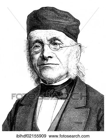 Historical illustration from the 19th century, portrait of Friedrich August Gottreu Tholuck, 1799 - 1877, a German Protestant theologian View Large Photo Image Stock Photo - Historical illustration from the 19th century, portrait of Friedrich August Gottreu Tholuck, 1799 - 1877, a German Protestant theologian. Fotosearch