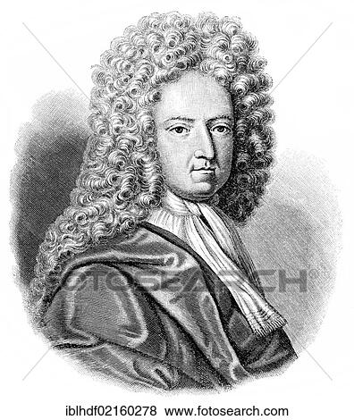 Historical illustration from the 19th Century, portrait of Daniel Defoe, 1661 - 1731, an English dealer, writer and journalist, author of Robinson Crusoe View Large Photo Image Stock Photo - Historical illustration from the 19th Century, portrait of Daniel Defoe, 1661 - 1731, an English dealer, writer and journalist, author of Robinson Crusoe. Fotosearch