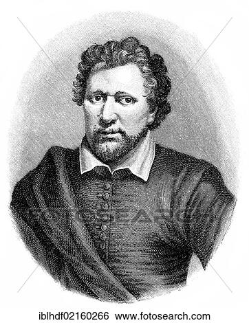 Historical illustration from the 19th Century, portrait of Ben or Benjamin Jonson, 1573 - 1637, an English poet and playwright View Large Photo Image Stock Photograph - Historical illustration from the 19th Century, portrait of Ben or Benjamin Jonson, 1573 - 1637, an English poet and playwright. Fotosearch