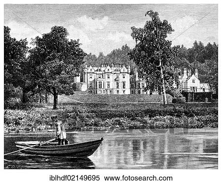 Historical illustration from the 19th Century, the manor of Abbotsford House, Melrose, Scotland, by Sir Walter Scott, 1st Baronet of Abbotsford, 1771 - 1832, Scottish poet and writer View Large Photo Image Stock Photography - Historical illustration from the 19th Century, the manor of Abbotsford House, Melrose, Scotland, by Sir Walter Scott, 1st Baronet of Abbotsford, 1771 - 1832, Scottish poet and writer. Fotosearch