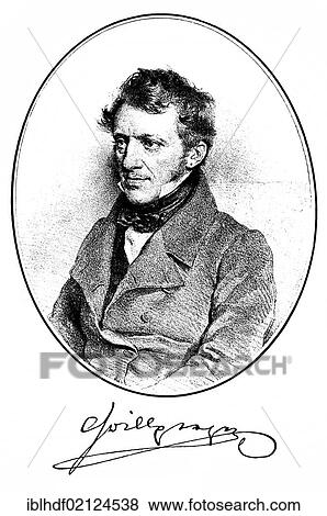 Historical print, 1841, portrait of Franz Grillparzer, 1791 - 1872, an Austrian novelist and playwright, from Bildatlas zur Geschichte der Deutschen Nationalliteratur, Illustrated Atlas of the History of German National Literature, by Gustav... View Large Photo Image Stock Photo - Historical print, 1841, portrait of Franz Grillparzer, 1791 - 1872, an Austrian novelist and playwright, from Bildatlas zur Geschichte der Deutschen Nationalliteratur, Illustrated Atlas of the History of German National Literature, by Gustav.... Fotosearch