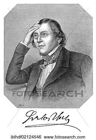 Historical print, 1849, portrait of Karl Herlosssohn or Borromaeus Sebastian Georg Karl Reginald Herloss, 1804 - 1849, a German writer, journalist and encyclopedist, from Bildatlas zur Geschichte der Deutschen Nationalliteratur, Illustrated Atlas of... View Large Photo Image Stock Photograph - Historical print, 1849, portrait of Karl Herlosssohn or Borromaeus Sebastian Georg Karl Reginald Herloss, 1804 - 1849, a German writer, journalist and encyclopedist, from Bildatlas zur Geschichte der Deutschen Nationalliteratur, Illustrated Atlas of.... Fotosearch