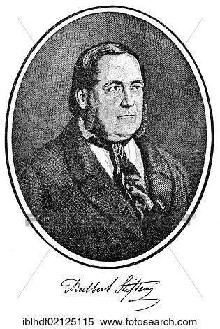 Historical print, 1863, portrait of Adalbert Stifter or Albert Stifter, 1805 - 1868, an Austrian writer, painter and teacher of the Biedermeier period, from Bildatlas zur Geschichte der Deutschen Nationalliteratur, the Illustrated Atlas of the History... View Large Photo Image Stock Photography - Historical print, 1863, portrait of Adalbert Stifter or Albert Stifter, 1805 - 1868, an Austrian writer, painter and teacher of the Biedermeier period, from Bildatlas zur Geschichte der Deutschen Nationalliteratur, the Illustrated Atlas of the History.... Fotosearch