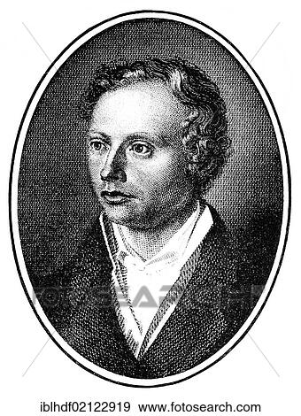 Historical print, engraving, 1818, portrait of Johann Ludwig Louis Uhland, 1787-1862, German poet, literary scholar, lawyer and politician, from Bildatlas zur Geschichte der Deutschen Nationalliteratur, von Gustav Koennecke, picture atlas, 1887 View Large Photo Image Stock Photo - Historical print, engraving, 1818, portrait of Johann Ludwig Louis Uhland, 1787-1862, German poet, literary scholar, lawyer and politician, from Bildatlas zur Geschichte der Deutschen Nationalliteratur, von Gustav Koennecke, picture atlas, 1887. Fotosearch