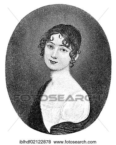 Historical print, engraving, portrait of Antonie or Toni Adamberger, 1790-1867, Austrian actress, from Bildatlas zur Geschichte der Deutschen Nationalliteratur, von Gustav Koennecke, picture atlas, 1887 View Large Photo Image Stock Photo - Historical print, engraving, portrait of Antonie or Toni Adamberger, 1790-1867, Austrian actress, from Bildatlas zur Geschichte der Deutschen Nationalliteratur, von Gustav Koennecke, picture atlas, 1887. Fotosearch
