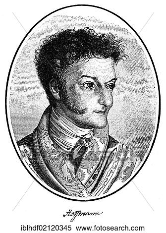 Historical print, engraving, portrait of E. T. A. or Ernst Theodor Amadeus Hoffmann, 1776-1822, German writer of the Romanticism, lawyer, composer, bandmaster, music critic, draftsman and caricaturist, from Bildatlas zur Geschichte der Deutschen... View Large Photo Image Stock Photography - Historical print, engraving, portrait of E. T. A. or Ernst Theodor Amadeus Hoffmann, 1776-1822, German writer of the Romanticism, lawyer, composer, bandmaster, music critic, draftsman and caricaturist, from Bildatlas zur Geschichte der Deutschen.... Fotosearch