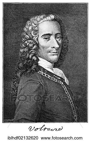 Historical print from the 19th Century, portrait of Voltaire or Francois Marie Arouet, 1694 - 1778, an author of the French and European Enlightenment View Large Photo Image Stock Image - Historical print from the 19th Century, portrait of Voltaire or Francois Marie Arouet, 1694 - 1778, an author of the French and European Enlightenment. Fotosearch