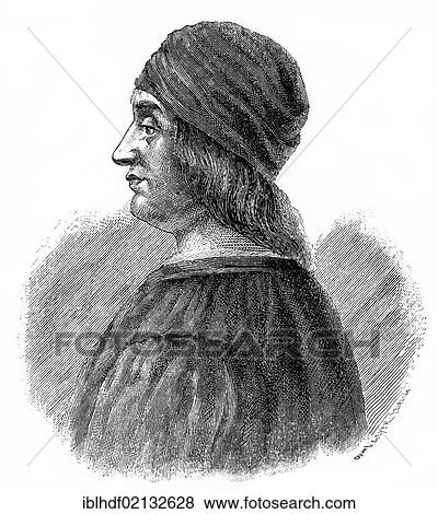 Historical print from the 19th Century, portrait of Matteo Maria Boiardo, 1441 - 1494, an Italian poet View Large Photo Image Stock Photo - Historical print from the 19th Century, portrait of Matteo Maria Boiardo, 1441 - 1494, an Italian poet. Fotosearch