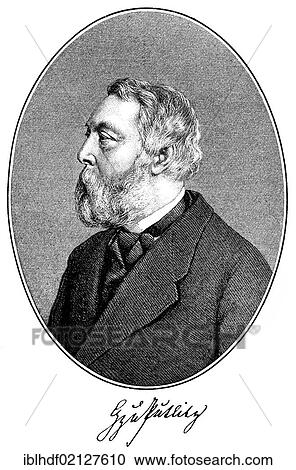 Historical print, portrait of Gustav Heinrich Gans zu Putlitz, 1821 - 1891, German poet, from the Illustrated History of German National Literature, by Gustav Koennecke, 1887 View Large Photo Image Stock Image - Historical print, portrait of Gustav Heinrich Gans zu Putlitz, 1821 - 1891, German poet, from the Illustrated History of German National Literature, by Gustav Koennecke, 1887. Fotosearch