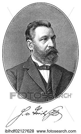 Historical print, portrait of Heinrich Gotthardt von Treitschke, 1834 - 1896, a German historian, political writer, from the Illustrated History of German National Literature, by Gustav Koennecke, 1887 View Large Photo Image Stock Photo - Historical print, portrait of Heinrich Gotthardt von Treitschke, 1834 - 1896, a German historian, political writer, from the Illustrated History of German National Literature, by Gustav Koennecke, 1887. Fotosearch