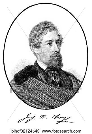 Historical print, portrait of Johann Nepomuk Vogl, 1802 - 1866, an Austrian writer, poet and journalist, from Bildatlas zur Geschichte der Deutschen Nationalliteratur, Illustrated Atlas of the History of German National Literature, by Gustav... View Large Photo Image Stock Image - Historical print, portrait of Johann Nepomuk Vogl, 1802 - 1866, an Austrian writer, poet and journalist, from Bildatlas zur Geschichte der Deutschen Nationalliteratur, Illustrated Atlas of the History of German National Literature, by Gustav.... Fotosearch