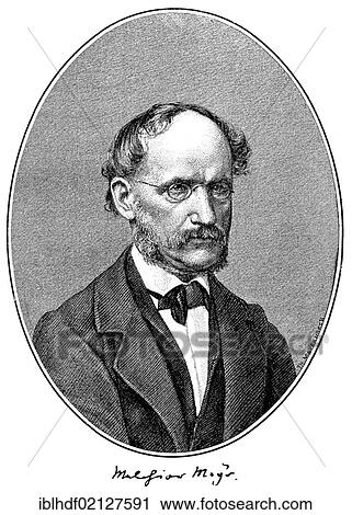 Historical print, portrait of Melchior Mey, 1810 - 1871, German poet and philosopher, from the Illustrated History of German National Literature, by Gustav Koennecke, 1887 View Large Photo Image Stock Image - Historical print, portrait of Melchior Mey, 1810 - 1871, German poet and philosopher, from the Illustrated History of German National Literature, by Gustav Koennecke, 1887. Fotosearch