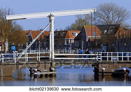 Hofstraatbrug Drawbridge, Alkmaar, North Holland, Holland, Netherlands, Europe View Large Photo Image Stock Image - Hofstraatbrug Drawbridge, Alkmaar, North Holland, Holland, Netherlands, Europe. Fotosearch