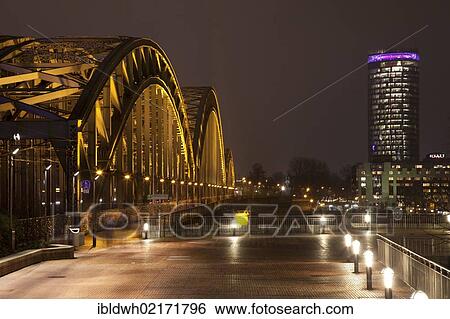 Hohenzollern Rhine Bridge, Cologne Triangle, equestrian statue, Cologne, Rhineland, North Rhine-Westphalia, Germany, Europe, PublicGround, Europe View Large Photo Image Stock Photograph - Hohenzollern Rhine Bridge, Cologne Triangle, equestrian statue, Cologne, Rhineland, North Rhine-Westphalia, Germany, Europe, PublicGround, Europe. Fotosearch