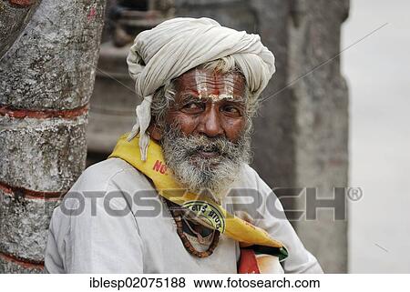 Holy man, Sadhu, Durbar Square, Kathmandu, Nepal, Asia View Large Photo Image Stock Photo - Holy man, Sadhu, Durbar Square, Kathmandu, Nepal, Asia. Fotosearch