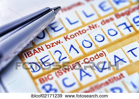 IBAN and BIC SWIFT code on a bank transfer form View Large Photo Image Stock Photo - IBAN and BIC SWIFT code on a bank transfer form. Fotosearch