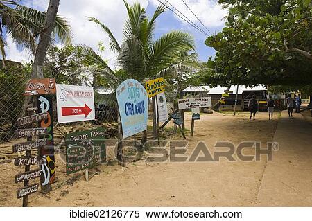 Information boards about tourist facilities, Little Corn Island, Caribbean Sea, Nicaragua, North America View Large Photo Image Stock Photography - Information boards about tourist facilities, Little Corn Island, Caribbean Sea, Nicaragua, North America. Fotosearch