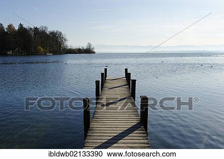Jetty to Rose Island, Feldafing, Wittelsbacher Park or Lenné Park, Lake Starnberg, West Bank, Five Lakes region, Upper Bavaria, Bavaria, Germany, Europe View Large Photo Image Stock Image - Jetty to Rose Island, Feldafing, Wittelsbacher Park or Lenné Park, Lake Starnberg, West Bank, Five Lakes region, Upper Bavaria, Bavaria, Germany, Europe. Fotosearch