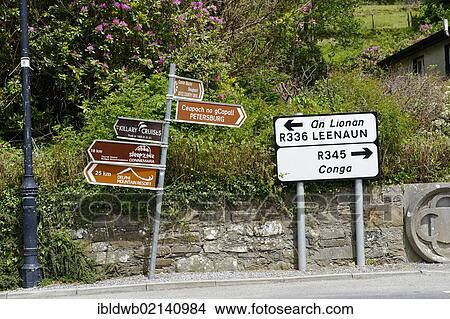 Joyce Country between Leenane and Maam, County Galway, Ireland, Europe View Large Photo Image Picture - Joyce Country between Leenane and Maam, County Galway, Ireland, Europe. Fotosearch