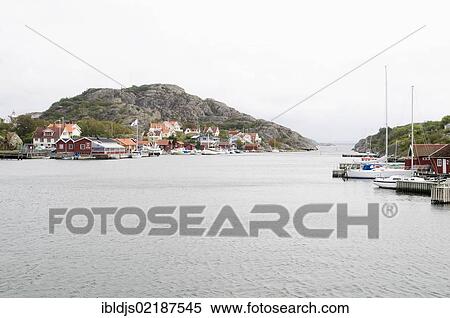 Stock Photography - Karevik, Tjoern Island, Bohuslaen, Sweden, Europe. Fotosearch