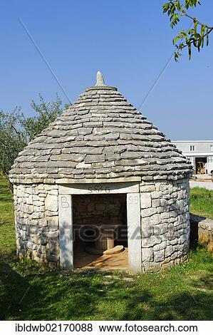 Kazuni, house made of stones from Illyrian era, north of Pula, Istria, Croatia, Europe View Large Photo Image Stock Photo - Kazuni, house made of stones from Illyrian era, north of Pula, Istria, Croatia, Europe. Fotosearch
