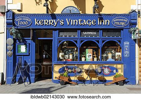 Kerry's Vintage Inn, Killorglin, Ring of Kerry, County Kerry, Ireland, Europe View Large Photo Image Stock Image - Kerry's Vintage Inn, Killorglin, Ring of Kerry, County Kerry, Ireland, Europe. Fotosearch