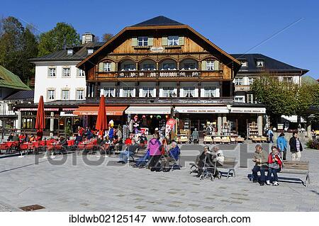 Koenigsee village on Lake Koenigsee, Berchtesgadener Land country, Upper Bavaria, Germany, Europe View Large Photo Image Stock Photo - Koenigsee village on Lake Koenigsee, Berchtesgadener Land country, Upper Bavaria, Germany, Europe. Fotosearch
