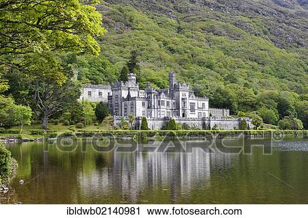 Kylemore Abbey, Connemara, County Galway, Ireland, Europe View Large Photo Image Stock Image - Kylemore Abbey, Connemara, County Galway, Ireland, Europe. Fotosearch