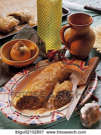 Lamb pie with mint, Ghana, Africa View Large Photo Image Stock Photo - Lamb pie with mint, Ghana, Africa. Fotosearch