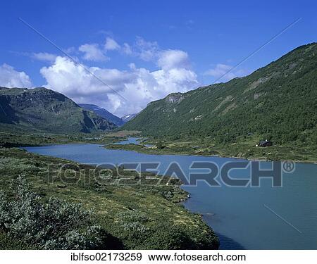 Landscape in Bøverdalen, Boverdalen, near Lom, Oppland, Norway, Scandinavia, Europe View Large Photo Image Stock Photo - Landscape in Bøverdalen, Boverdalen, near Lom, Oppland, Norway, Scandinavia, Europe. Fotosearch