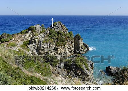 Light house at Karlovasi, Samos island, southern Sporades, Aegean sea, Greece, Europe View Large Photo Image Stock Photo - Light house at Karlovasi, Samos island, southern Sporades, Aegean sea, Greece, Europe. Fotosearch