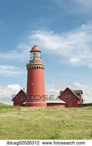 Lighthouse of Bovbjerg, Bovbjerg Fyr, West Jutland, Denmark, Europe View Large Photo Image Stock Image - Lighthouse of Bovbjerg, Bovbjerg Fyr, West Jutland, Denmark, Europe. Fotosearch