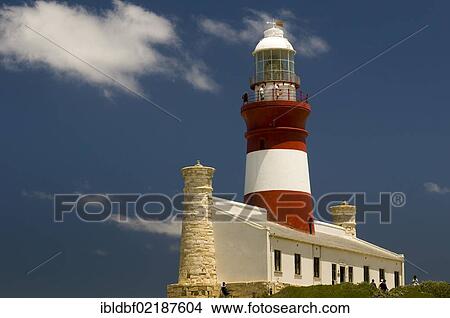 Lighthouse on Cape Agulhas, Western Cape, South Africa, Africa View Large Photo Image Picture - Lighthouse on Cape Agulhas, Western Cape, South Africa, Africa. Fotosearch
