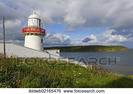 Lighthouse, Youghal, County Cork, Ireland, Europe View Large Photo Image Stock Photograph - Lighthouse, Youghal, County Cork, Ireland, Europe. Fotosearch