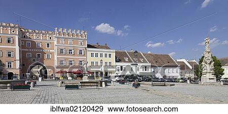 Main square in Retz, Weinviertel Region, wine quarter, Lower Austria, Austria, Europe View Large Photo Image Stock Photo - Main square in Retz, Weinviertel Region, wine quarter, Lower Austria, Austria, Europe. Fotosearch