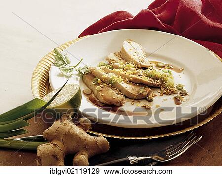 Marinated sesame chicken, cold starter, India, Asia View Large Photo Image Stock Photo - Marinated sesame chicken, cold starter, India, Asia. Fotosearch