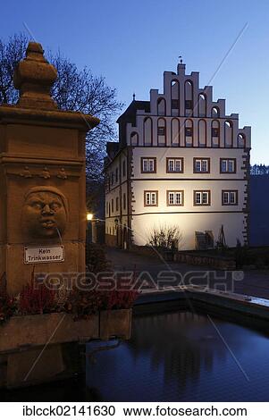 Market fountain in front of Schloss Vellberg Castle, Buehlertal, Hohenlohe, Swabian-Franconian Forest, Baden-Wuerttemberg, Germany, Europe View Large Photo Image Stock Image - Market fountain in front of Schloss Vellberg Castle, Buehlertal, Hohenlohe, Swabian-Franconian Forest, Baden-Wuerttemberg, Germany, Europe. Fotosearch