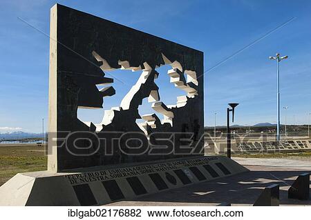 Memorial to the Falkland War, Malvinas War, Ushuaia, Fireland, Patagonia, Argentina, South America View Large Photo Image Stock Image - Memorial to the Falkland War, Malvinas War, Ushuaia, Fireland, Patagonia, Argentina, South America. Fotosearch