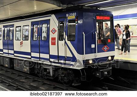 Stock Photo - Metro, Atocha station, Madrid, Spain, Europe. Fotosearch