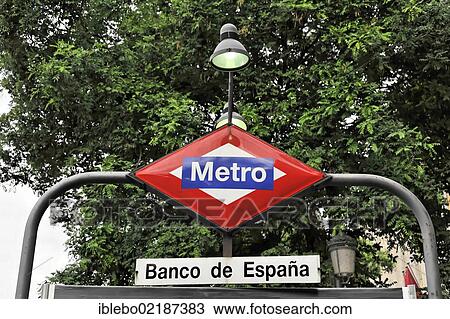 Metro sign, Plaza de España, Madrid, Spain, Europe View Large Photo Image Stock Image - Metro sign, Plaza de España, Madrid, Spain, Europe. Fotosearch